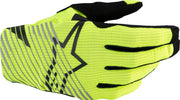 Alpinestars Radar Pro Mx Gloves - Black/Fluorescent Yellow