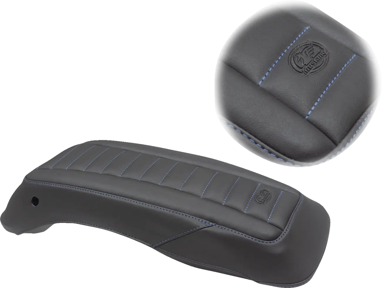 Mustang Saddlebag Lid Covers - Vinyl Protection