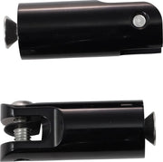 Accutronix Foot Peg Mounts - Black Aluminum