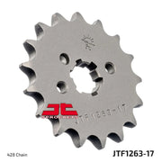 Jt Sprockets Front Sprocket 17t 428 Chromoly Steel