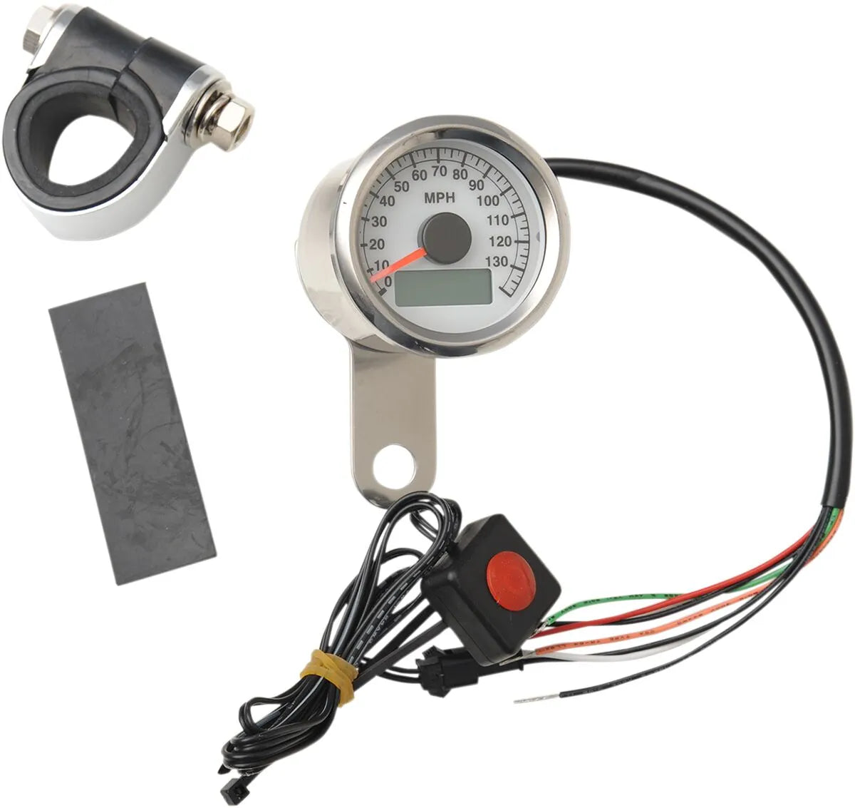 Drag Specialties Mini Electronic Speedometer