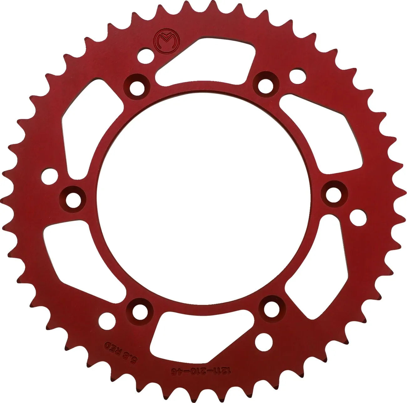 Moose Offroad Aluminum Rear Sprocket 520-46t Red