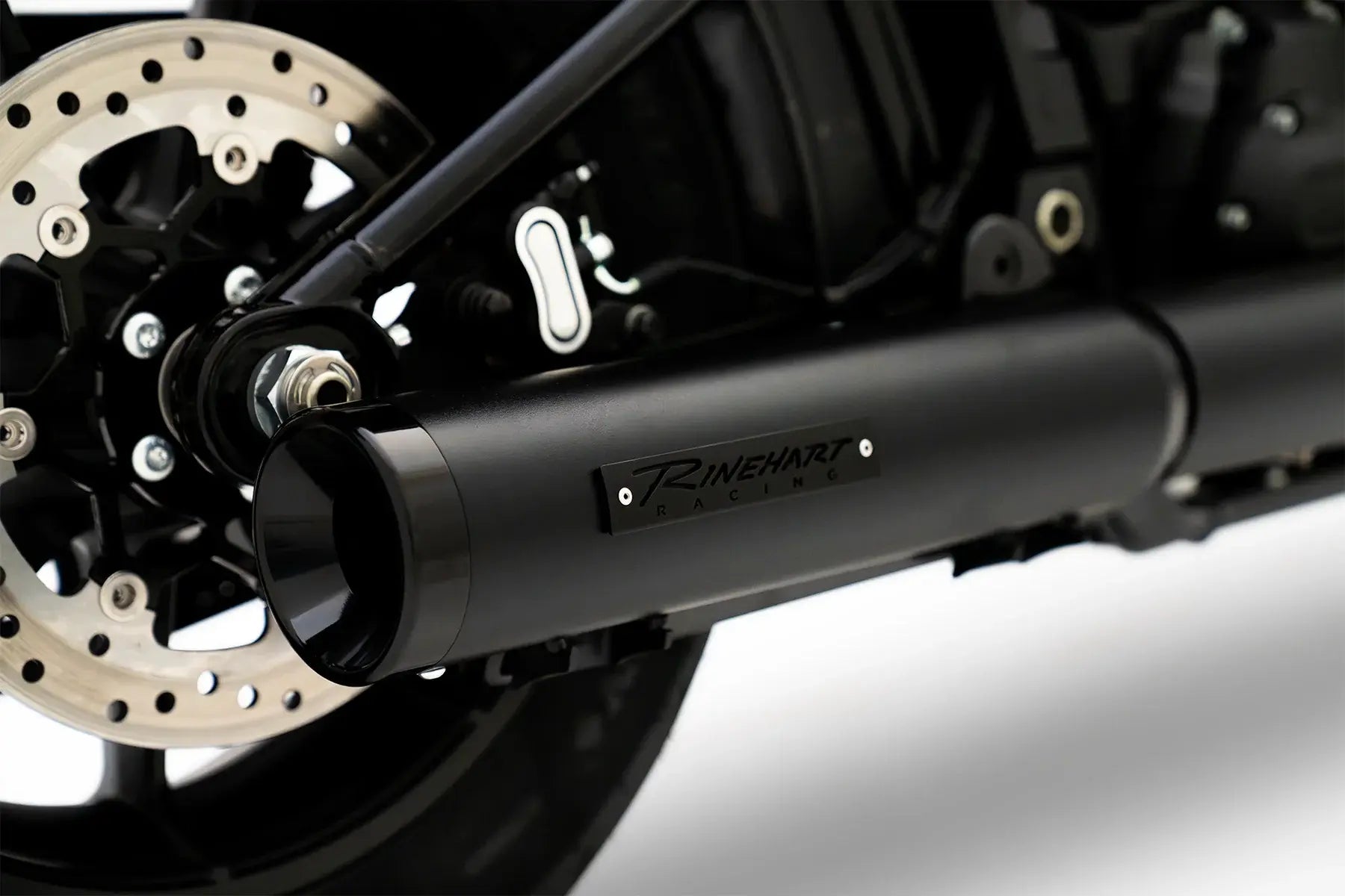 Rinehart Racing 4" Hp40 Slip-on Muffler For Softails