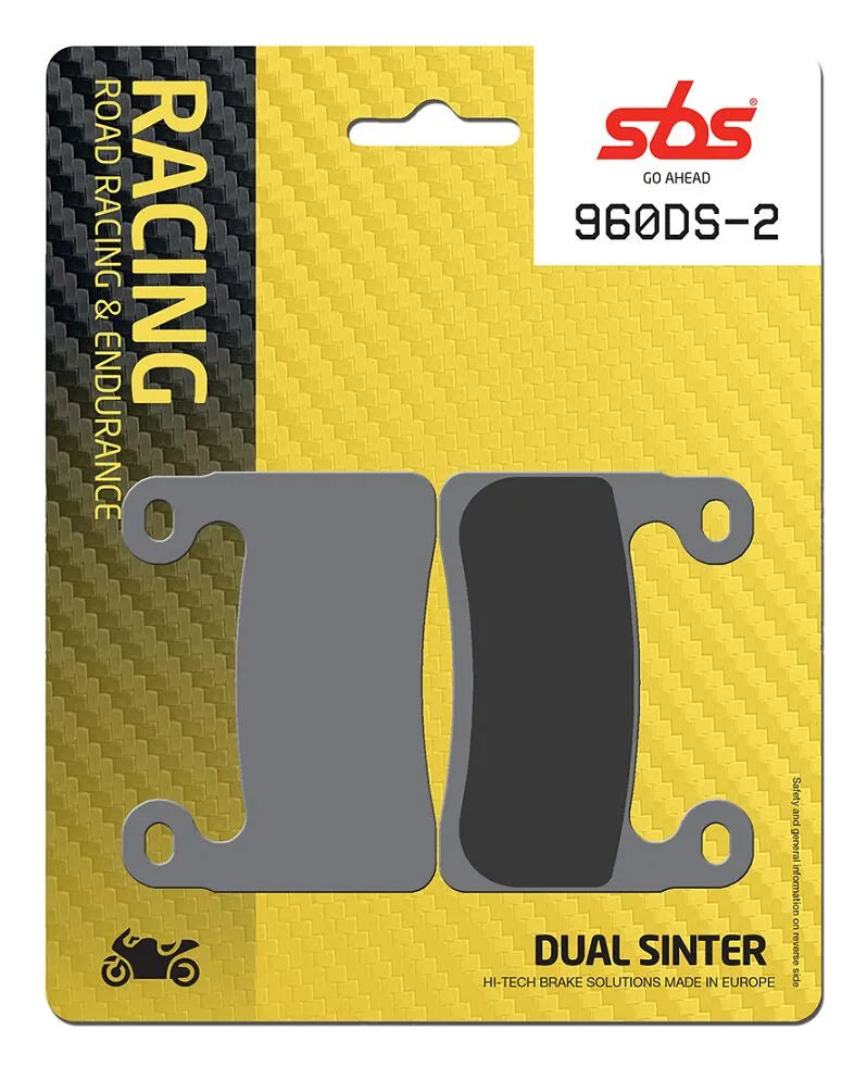 Sbs Ds Racing Dual Sintered Brake Pads