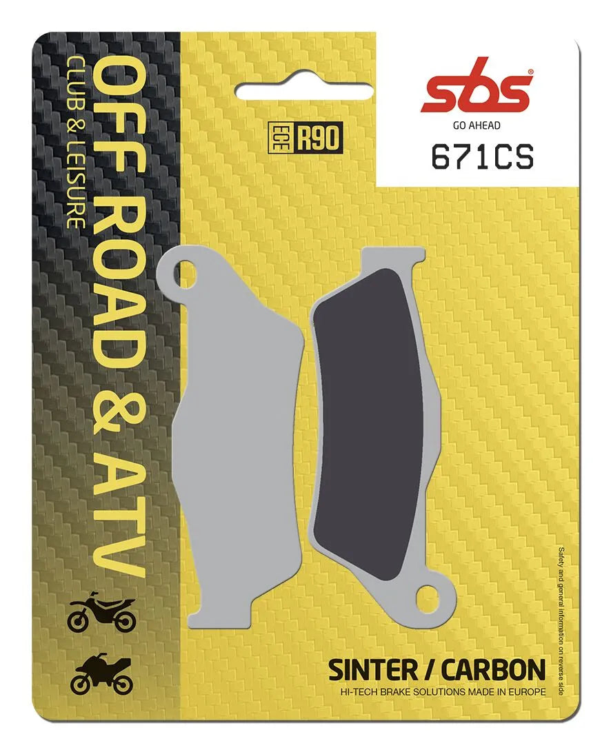 Sbs Cs Carbon Brake Pad Set