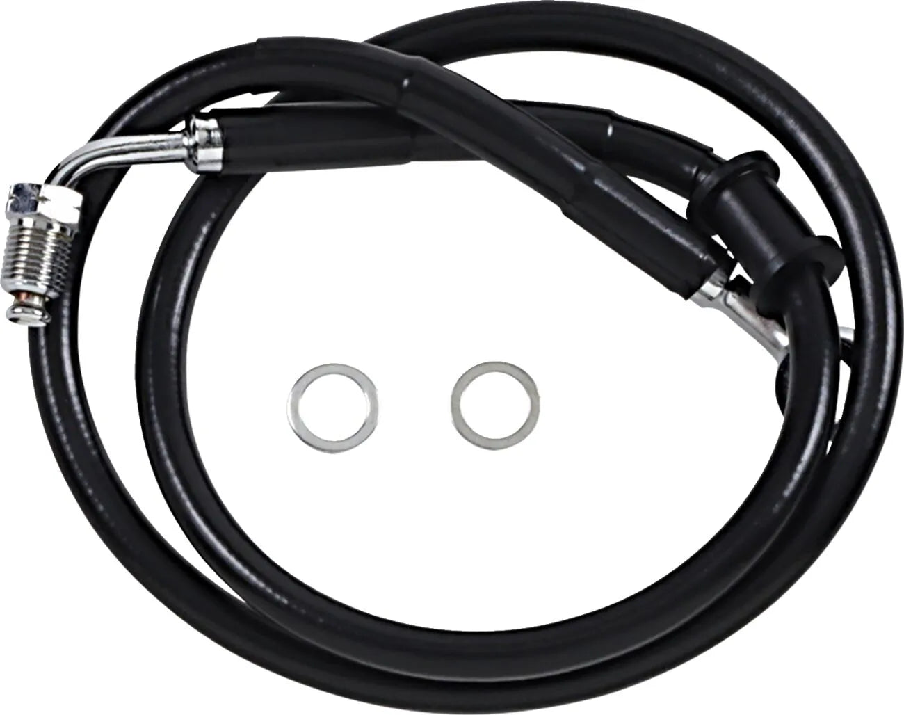 Drag Specialties Extended Brake Line For Abs - 30.75"