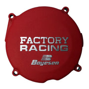 Boyesen Factory Ignition Cover - Red Anodized Aluminum