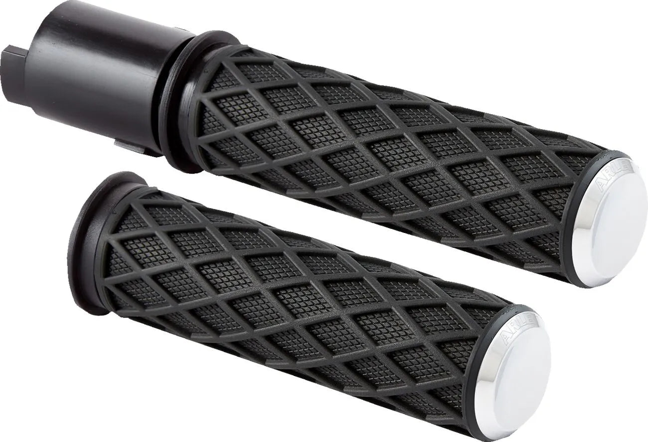 Arlen Ness Diamond Grips - 1" Handlebar