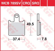 Trw Sv Series Sintered Brake Pads For Front Brake