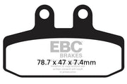 Ebc Sfa-hh Sintered Brake Pads For Scooters