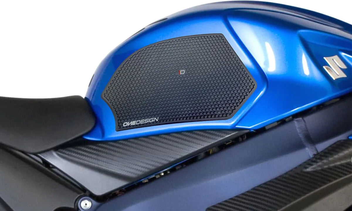 Onedesign Tank Grip For Suzuki - Black Resin Tank Pad Set