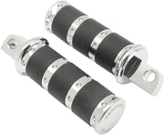 Performance Machine Xls Foot Pegs - Black/chrome