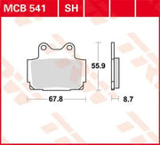 Trw All Round Sintered Metal Brake Pads