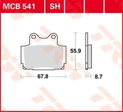Trw All Round Sintered Metal Brake Pads