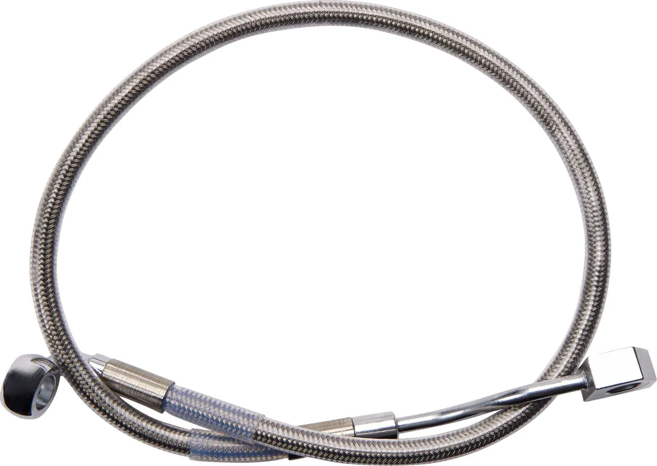 Drag Specialties Rear Brake Line For Abs Systems