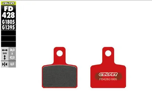 Galfer Semi-metallic Brake Pads For Oem Replacement