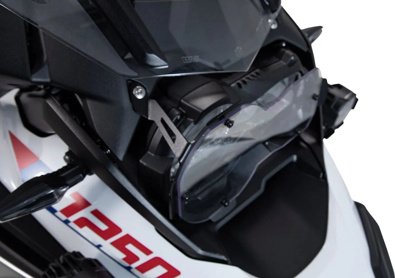 Sw-motech Headlight Guard - Steel & Makrolon Protection