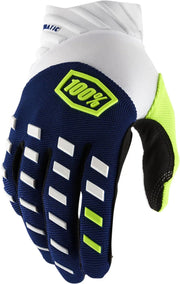 100% Airmatic Gloves For Motocross - Navy/White
