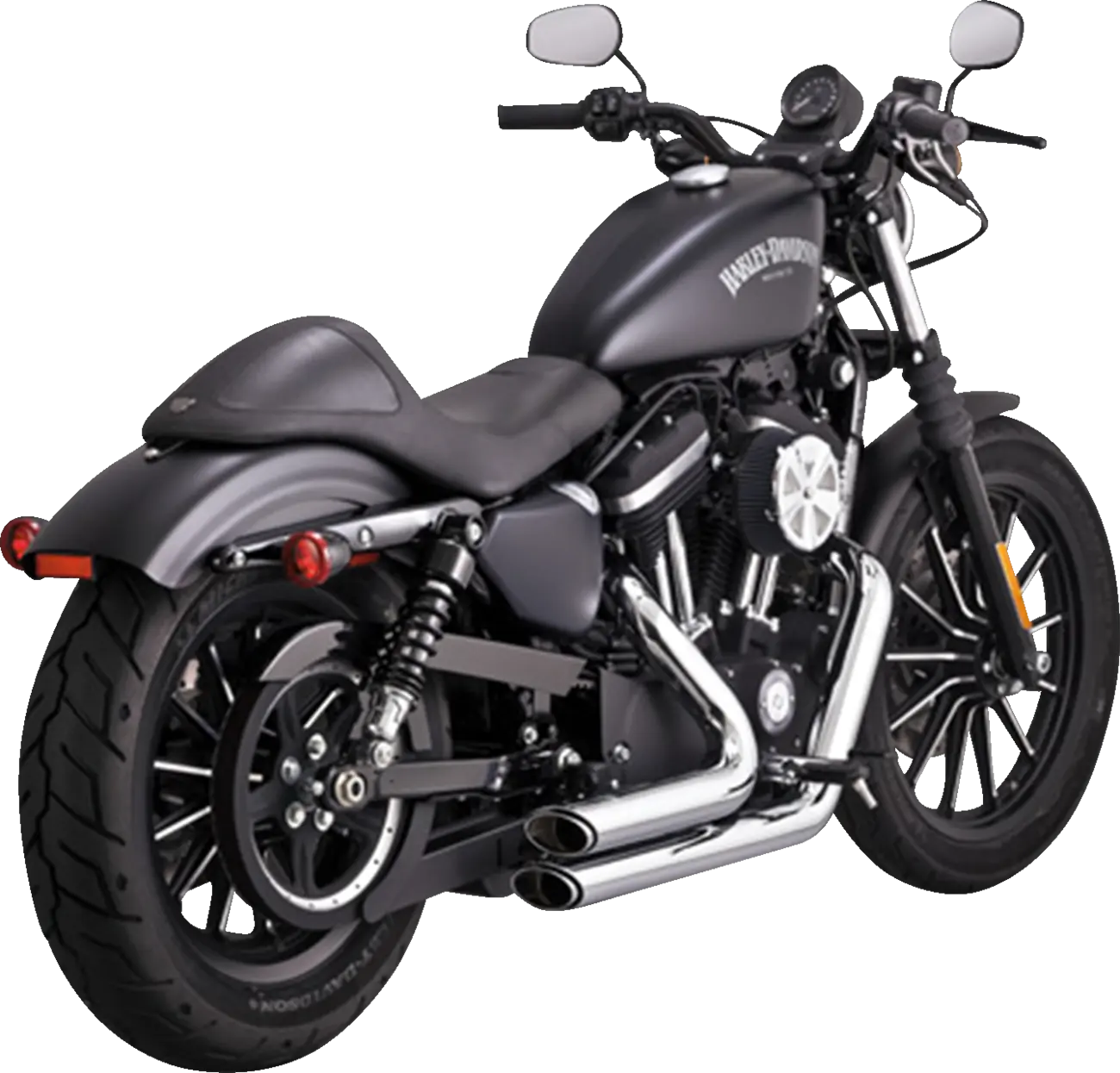 Vance & Hines Shortshots forskudt udstødningssystem