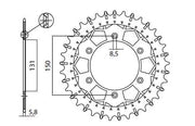Sunstar Works Z Steel Rear Sprocket