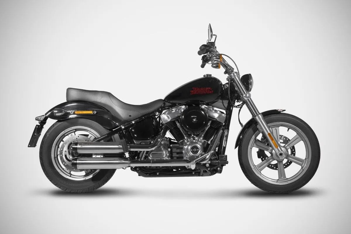 Zard Overlapped Slip-ons Muffler For Hd Softail M8