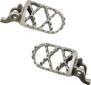 Moose Offroad Pro Foot Pegs - Stainless Steel