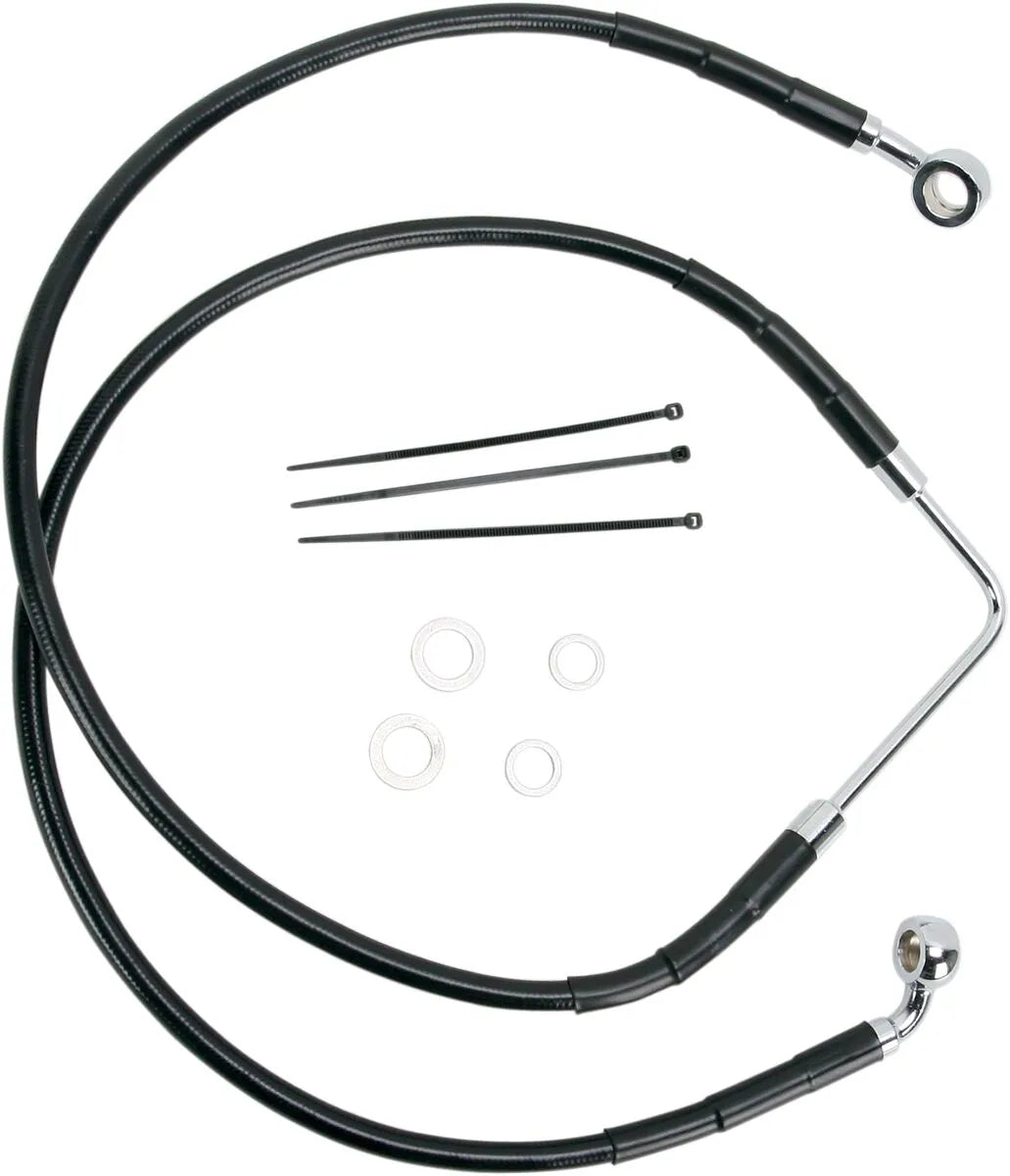 Drag Specialties Stainless Steel Brake Line Kit 49"