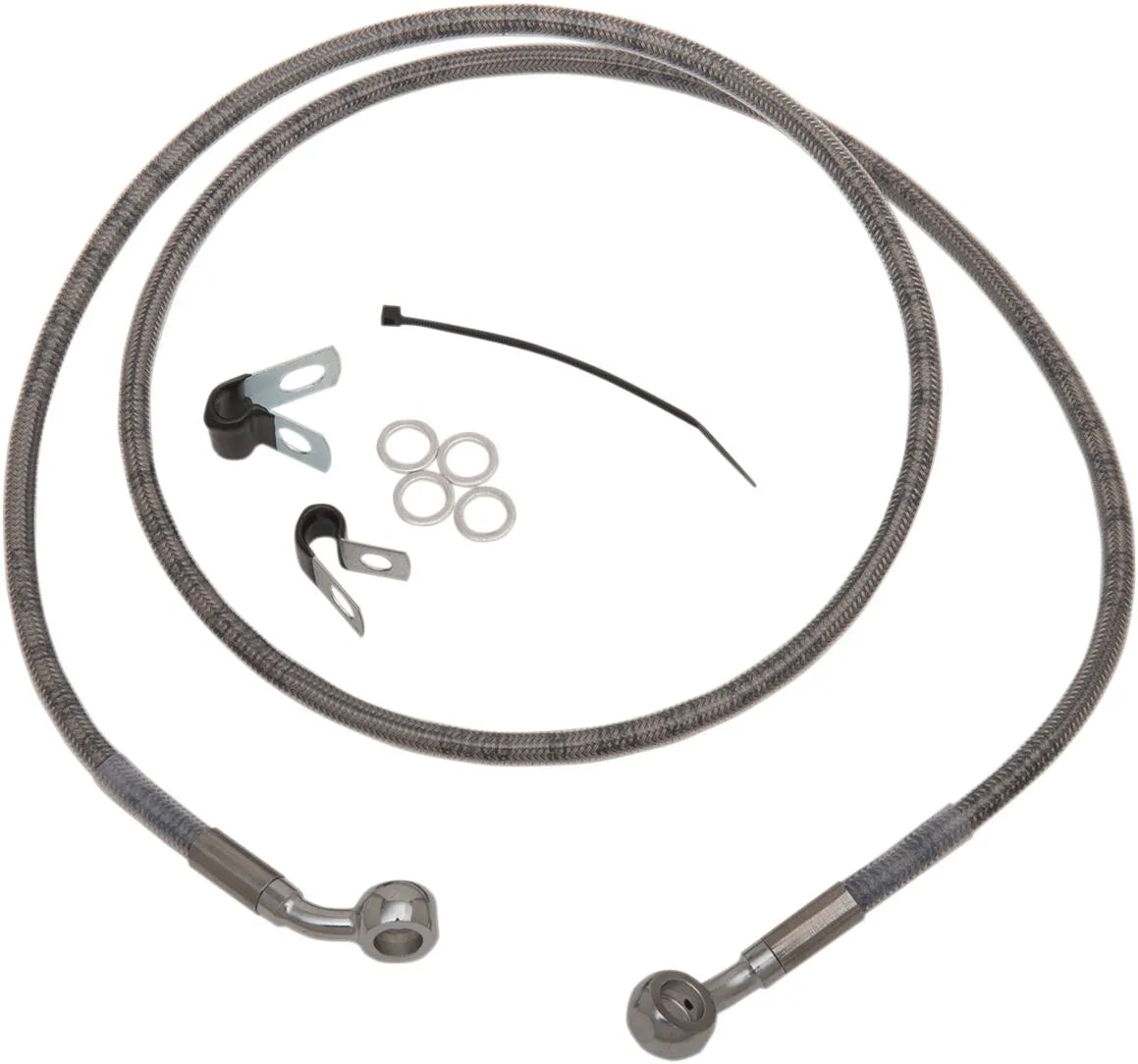 Drag Specialties Extended Brake Line Kit - Stainless Steel
