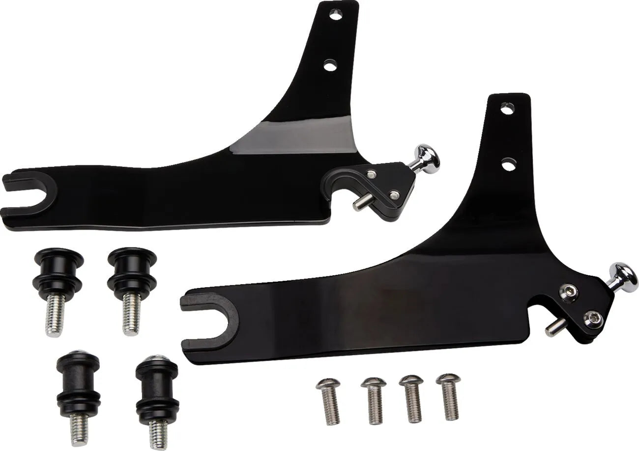 Cobra Detachable Backrest Kit - Black Steel