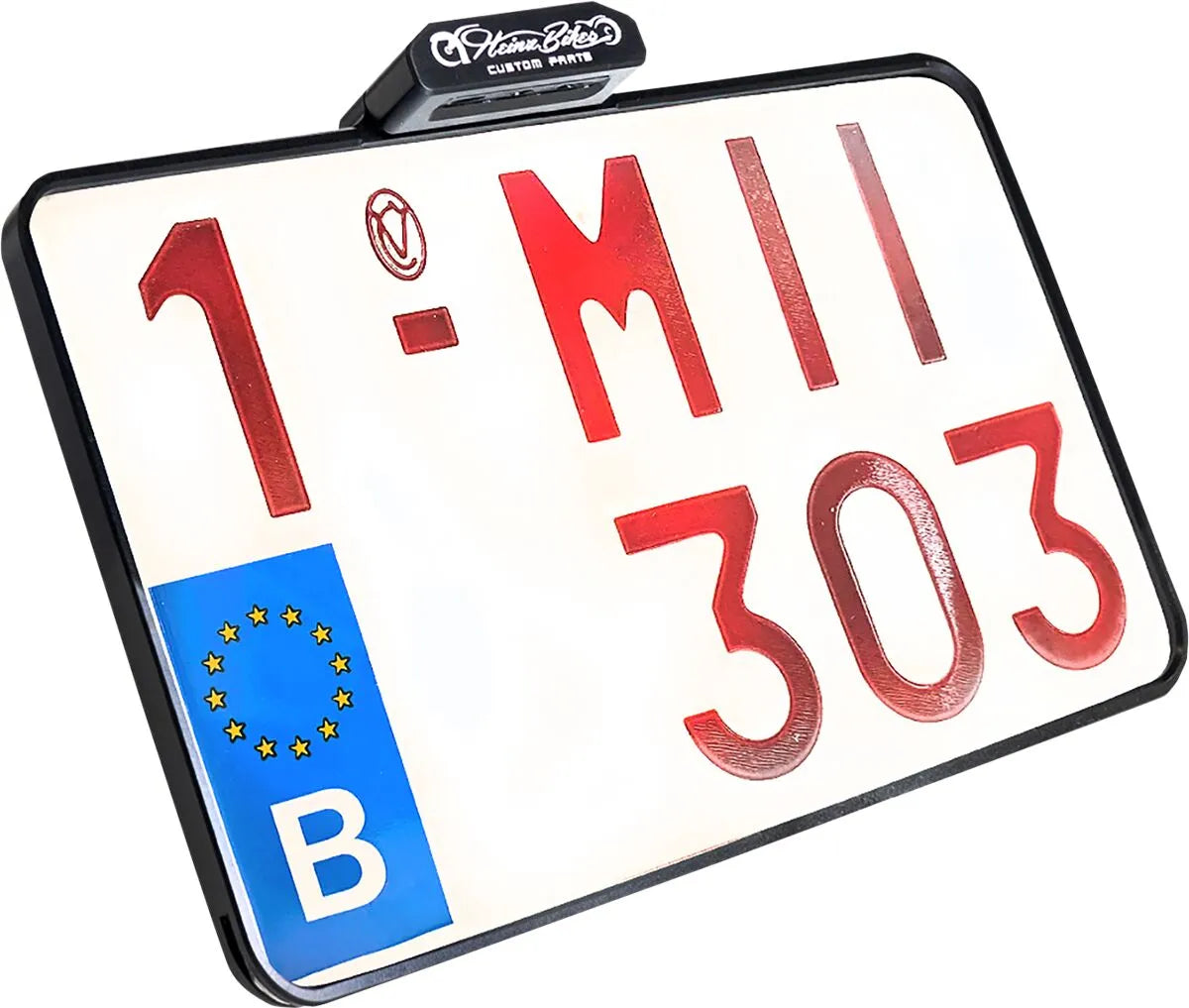 Heinz Bikes License Plate With Integrated Led Taillight