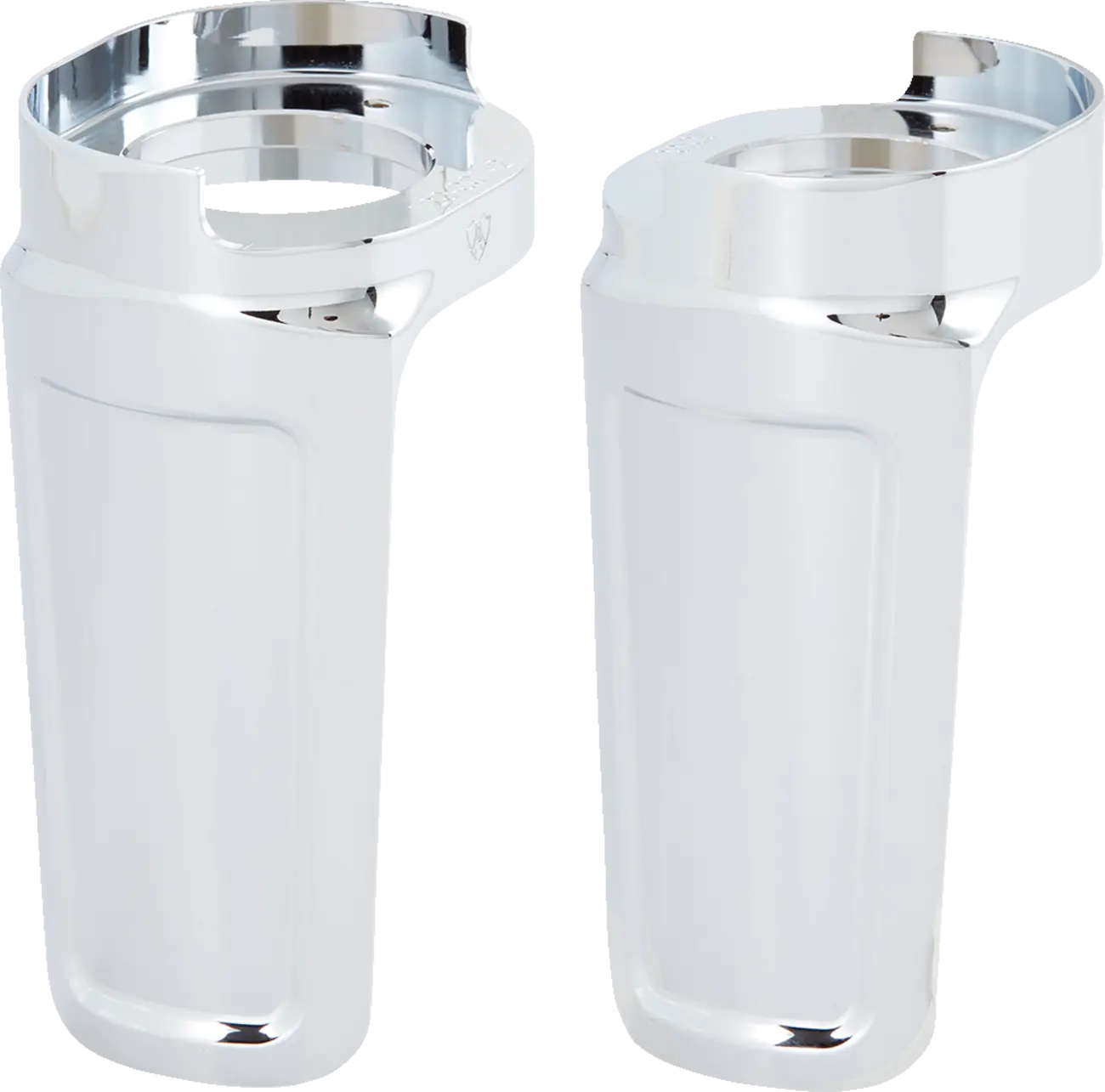 Arlen Ness Method Performance Bagger Fork Guards - Chrome