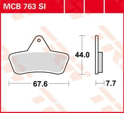 Trw Si Series Sintered Off-road Brake Pads