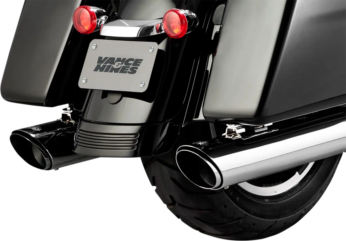 Vance & Hines Twin Slash Slip-on Mufflers (Chrome)