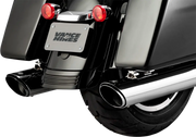 Vance & Hines Twin Slash Slip-on Mufflers (Chrome)