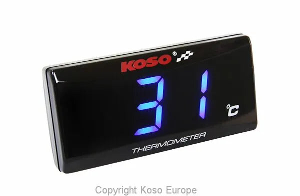 Koso Super Slim Water Temperature Gauge
