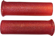 Emgo Star Fire Flake Grips - Red Sparkle