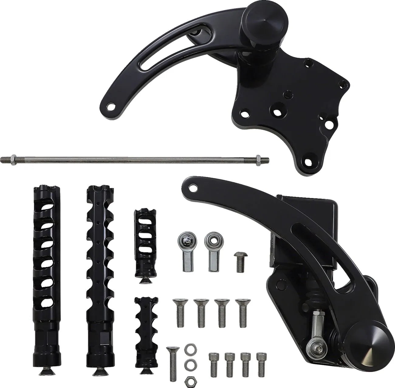 Accutronix Muzzle Brake Forward Controls - Black