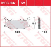 Trw All Round Sintered Metal Brake Pads