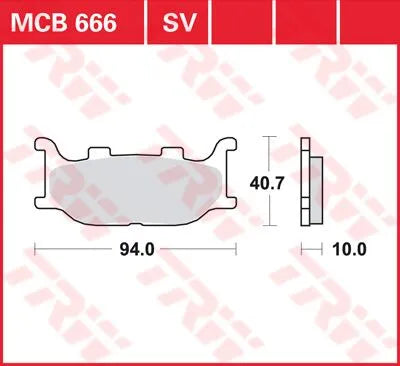 Trw All Round Sintered Metal Brake Pads