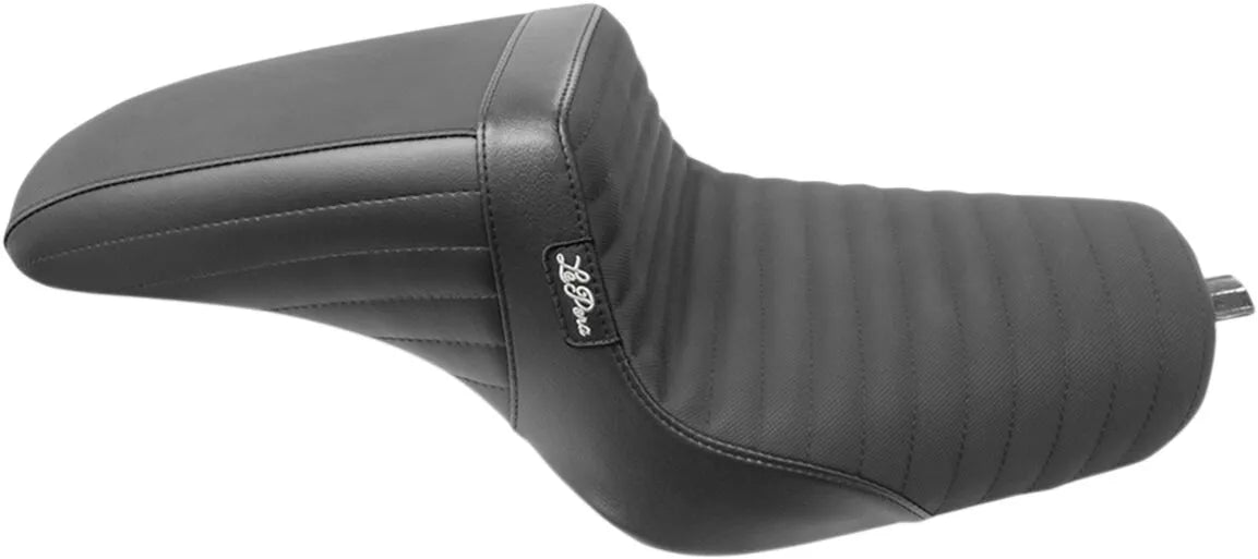 Le Pera Kickflip Seat - Black Vinyl, Pleated