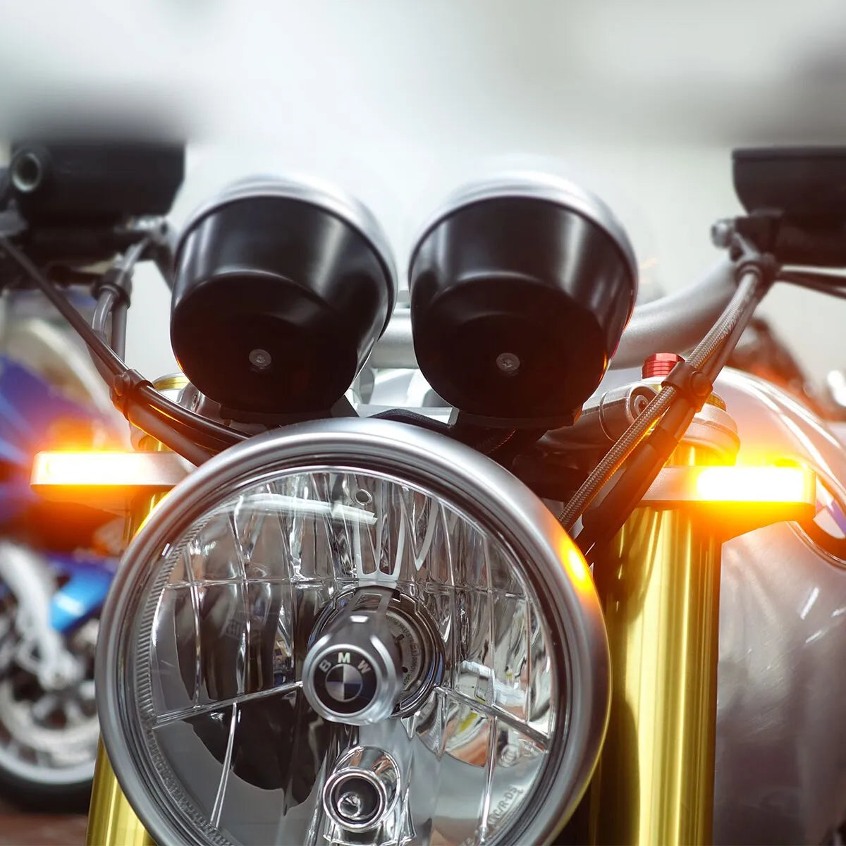 Heinz Bikes Led Turn Signals 47-49mm Forks