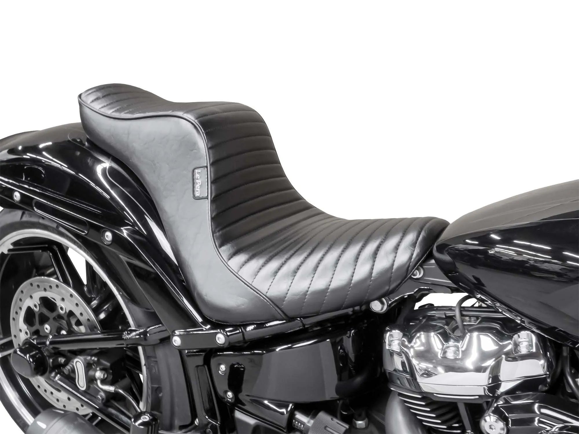 Le Pera Cherokee Seat - Black Pleated