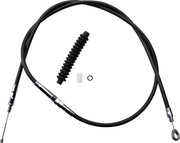 Drag Specialties High-efficiency Black Vinyl Clutch Cable