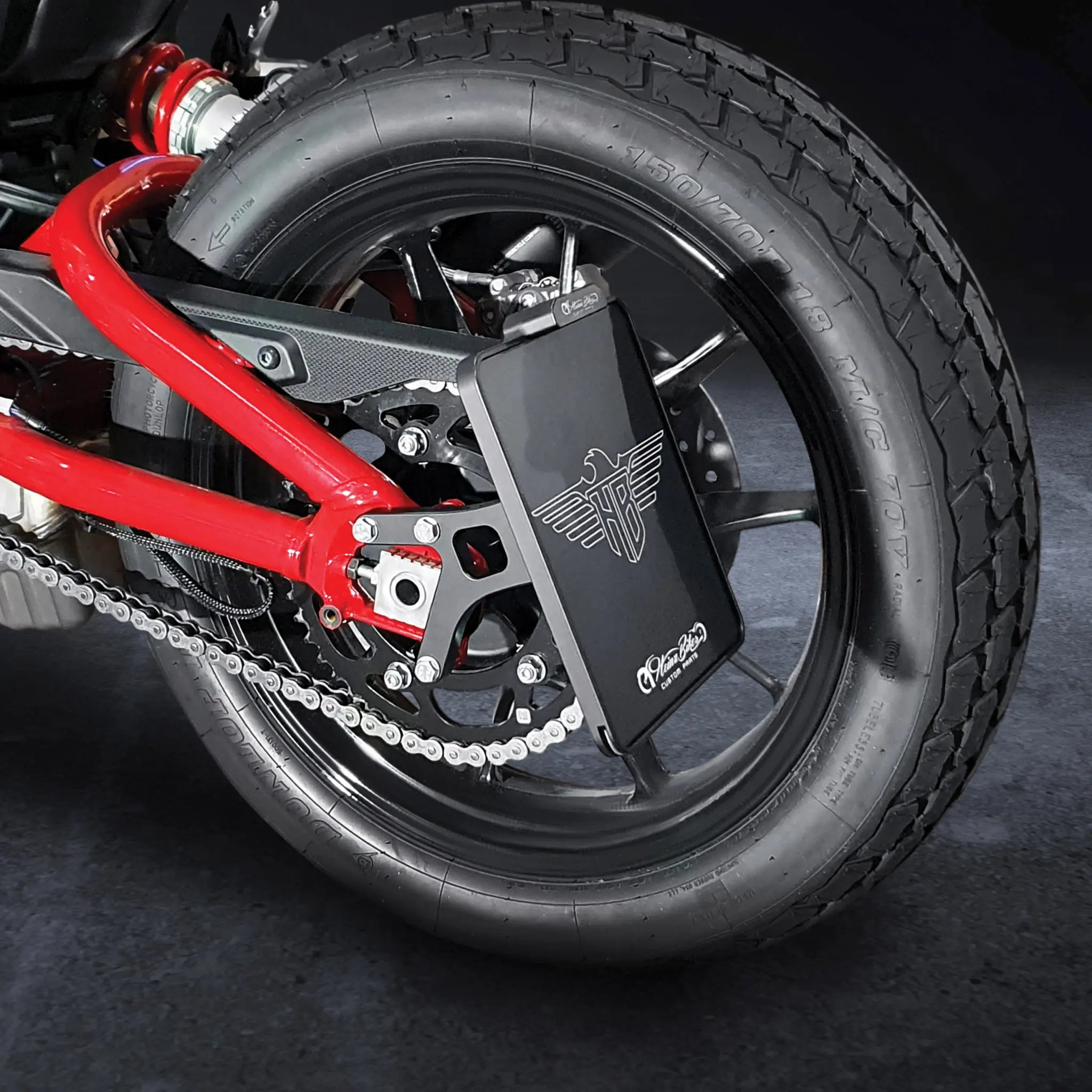 Heinz Bikes License Plate Side Mounts - Cnc Aluminum