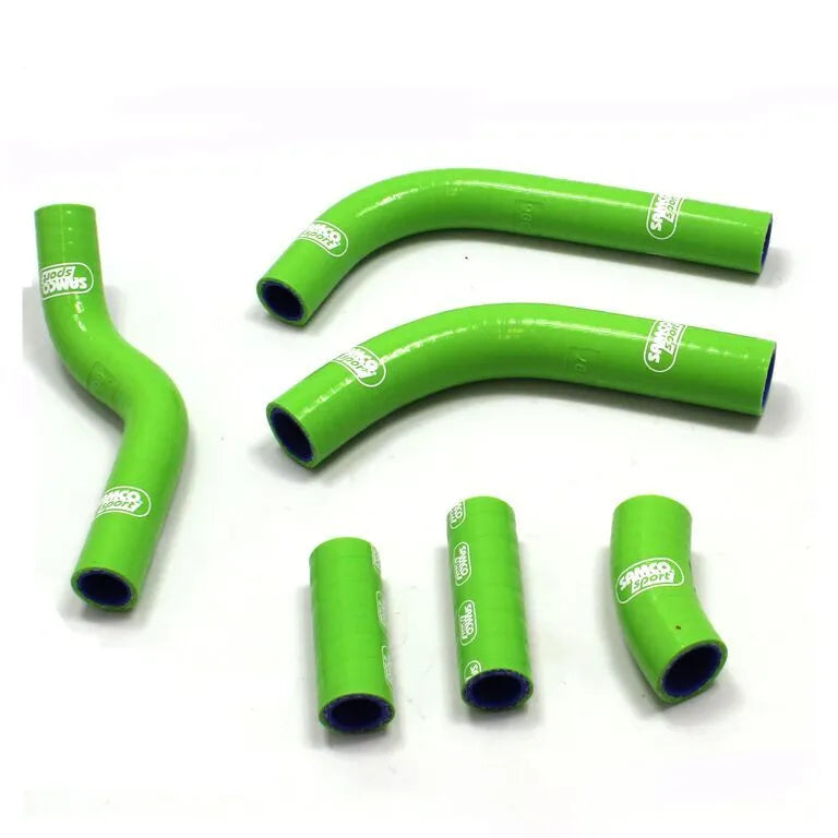 Samco Sport Radiator Hose Kit - Green Silicone