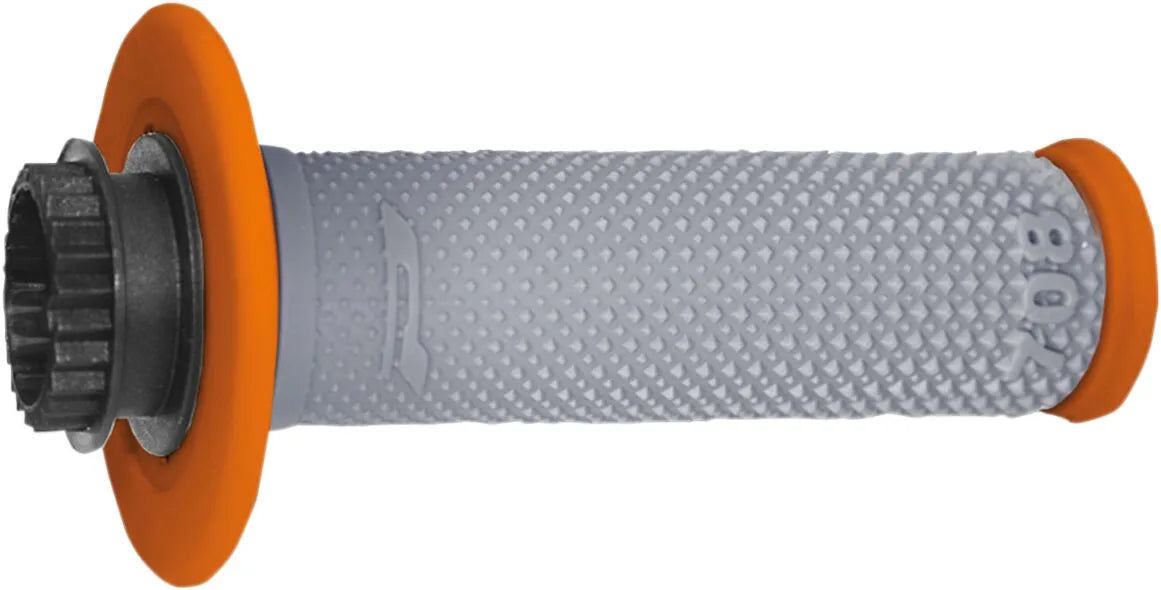 Pro Grip 708 Lock-on Grips - Orange/gray