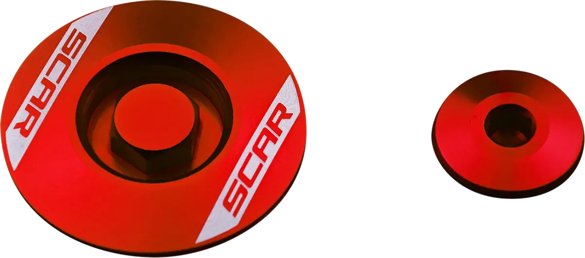 Scar Engine Plug In Red Anodized Aluminum