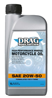 Drag Specialties Mineral Engine Oil 20w-50