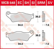 Trw Sh Series Sintered Rear Brake Pads