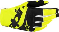 Alpinestars Techstar Mx Gloves - Black/Fluorescent Yellow